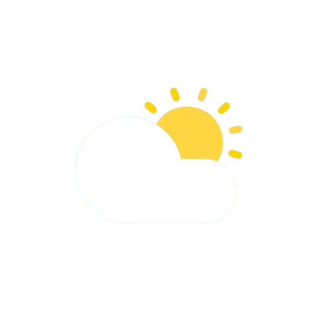 sun and cloud